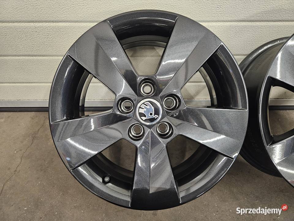 5x100 R15 Alufelgi Skoda Rapid Fabia Octavia aluminiowe Katowice