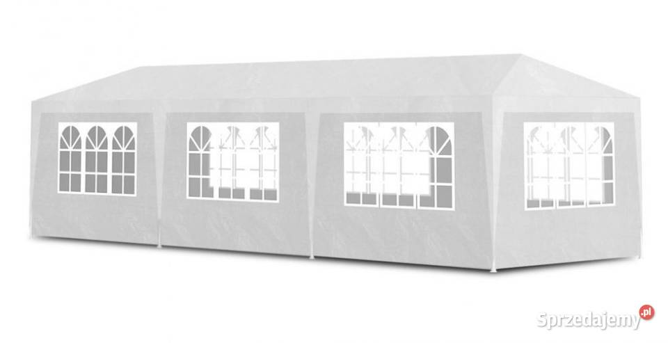 Namiot pawilon ogrodowy handlowy 3x9 m 8 ścianek Pawilony i namioty