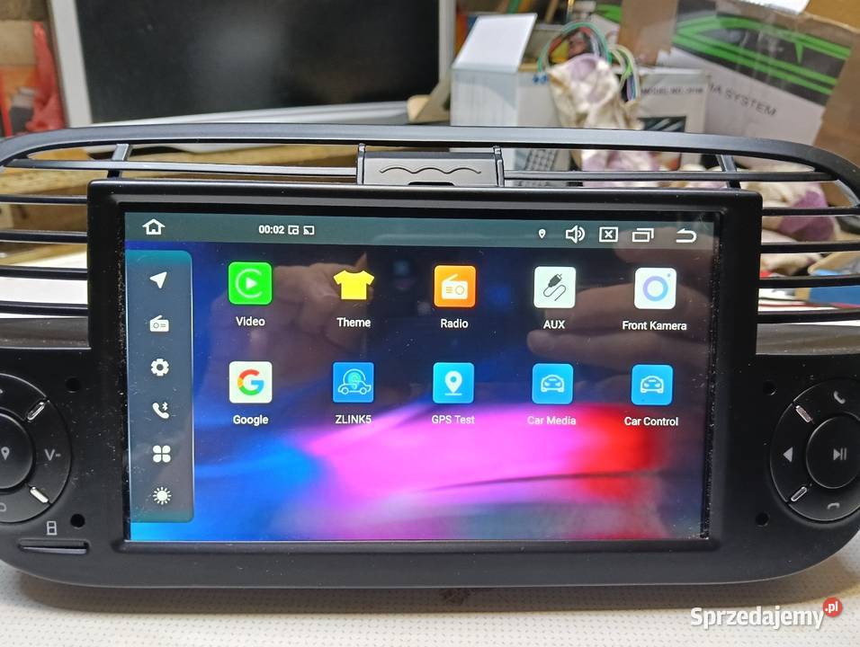 Radio Android Fiat 500 dedykowane mazowieckie Drążdżewo Nowe sprzedam