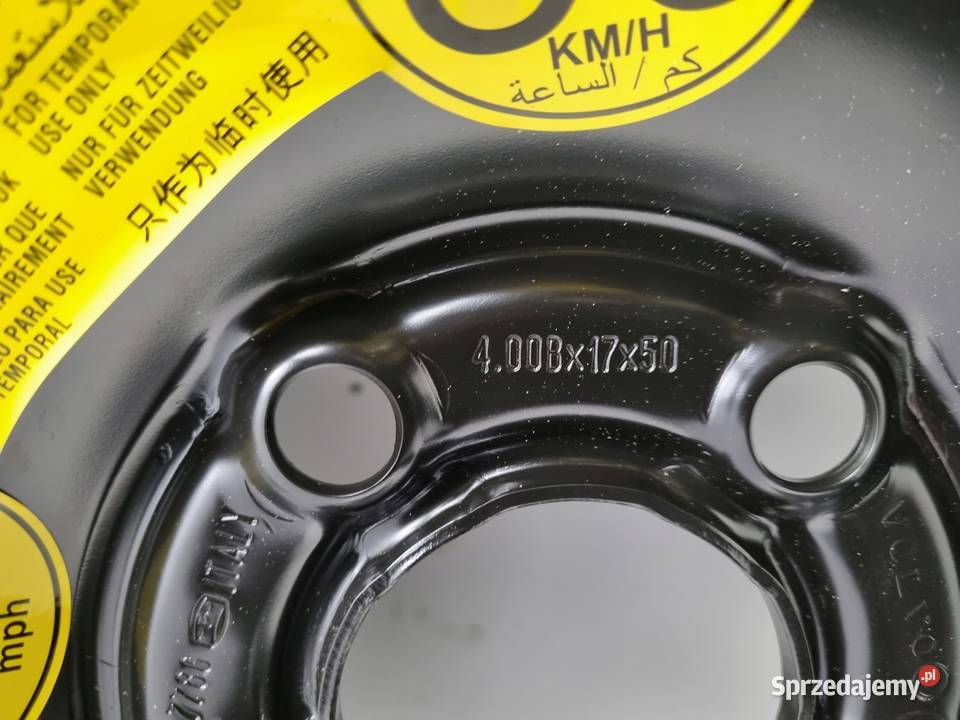 KOŁO DOJAZDOWE ZAPASOWE Volvo XC70 I II III Chełm