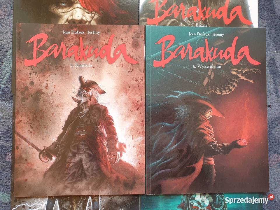 Barakuda komplet 6 komiksów Gdynia
