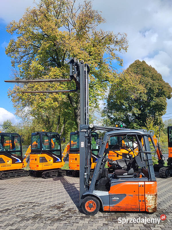 Wózek widłowy elektryczny Linde E1602 16 t hilo Kęty
