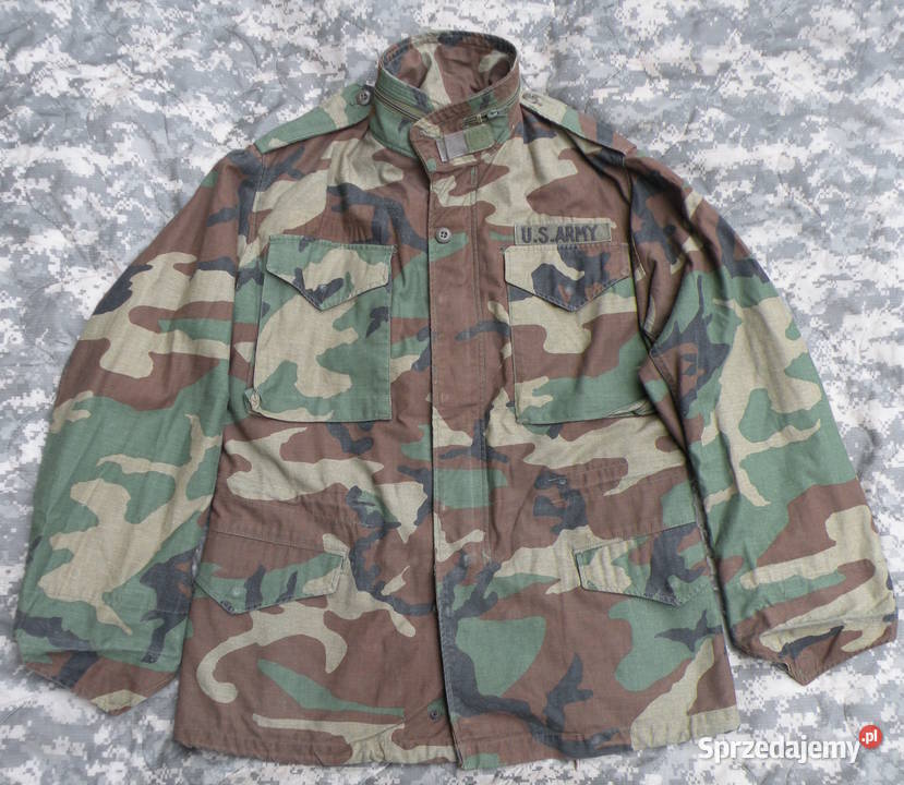 Kurtka m65 woodland small regular 82r Militaria dolnośląskie Wrocław sprzedam