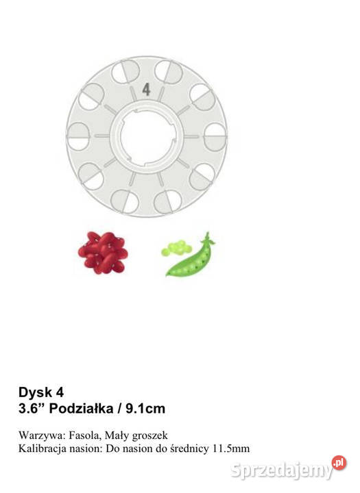 Ręczny siewnik do warzyw Cresco SRS Jedlina-Zdrój