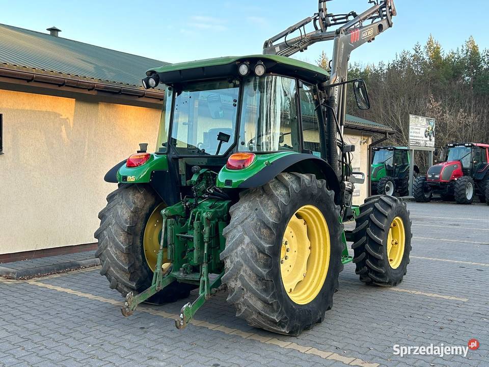 John Deere 5720 Tur MX 5090R Claas Axos 340 Ciągniki Laskowiec
