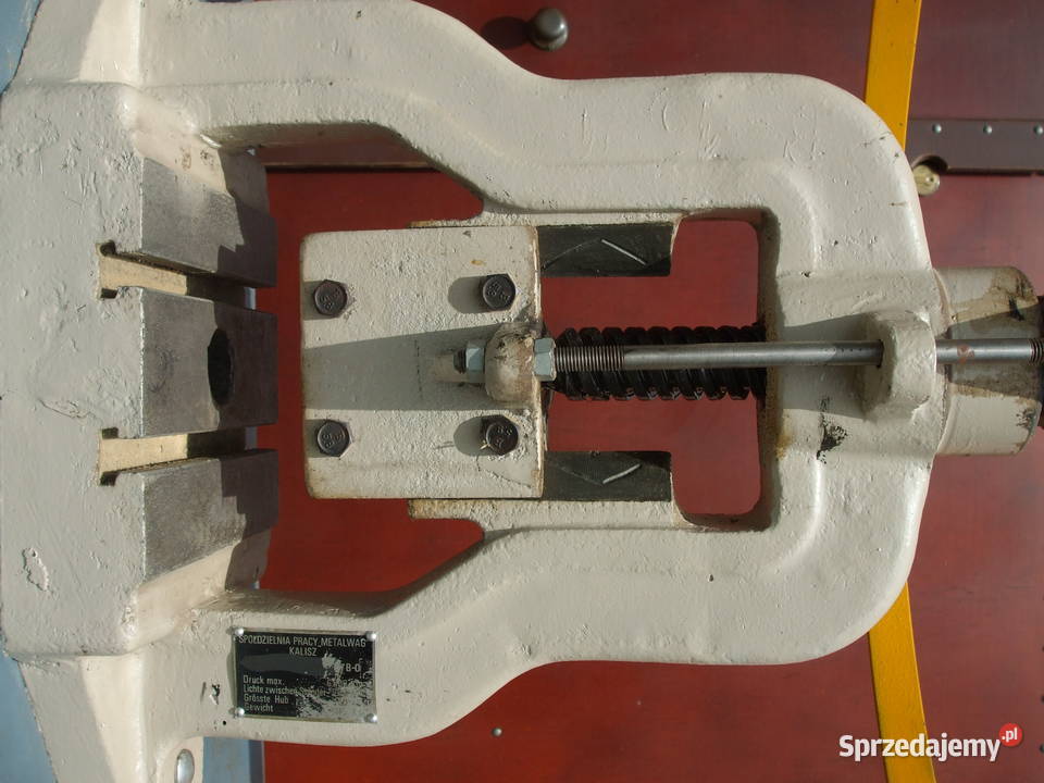 Prasa śrubowa o nacisku 6ton Jarosław