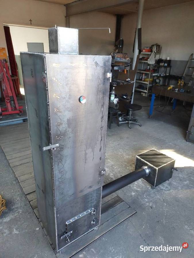 Wędzarnia Smoker Grill Dwa Paleniska Blacha 3 mm Trzebież