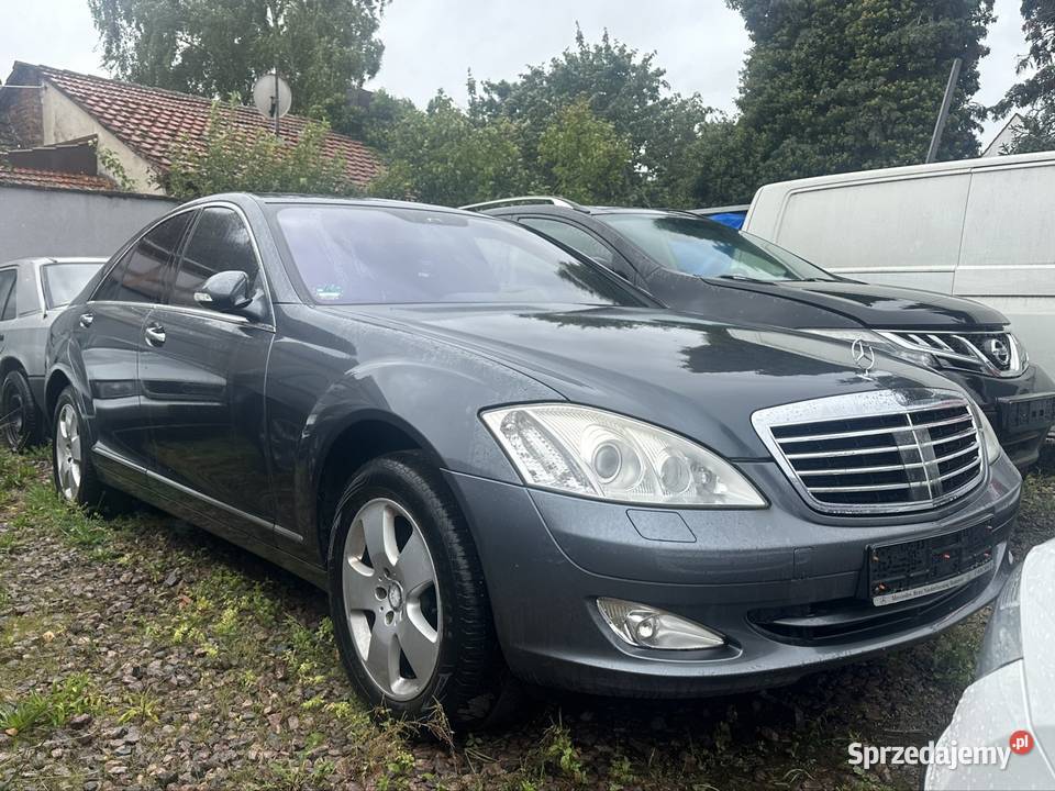 Mercedes SKlasa W221 S500 55 V8 388 regulowane zawieszenie Szczecinek