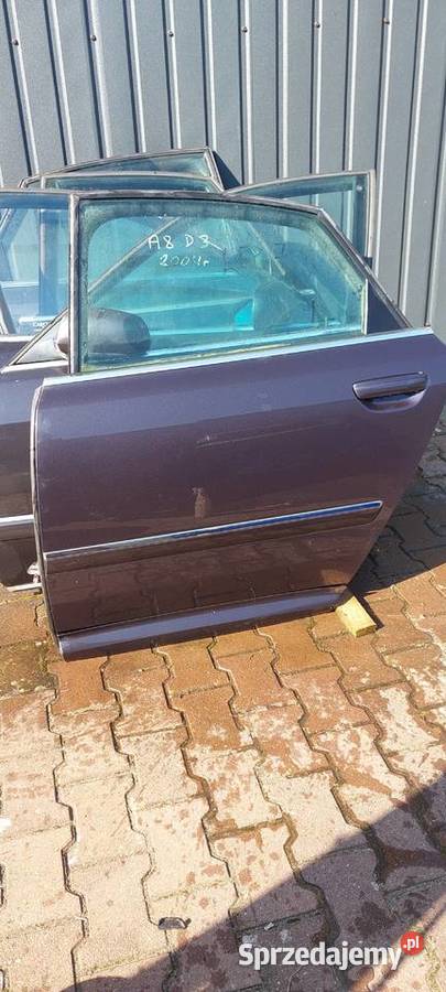 Drzwi prawe lewe tył tylne AUDI A8D3 Szczecin