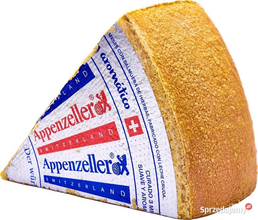 Appenzeller Ser twardy szwajcarski ok 08 x 2 ok dolnośląskie Świdnica