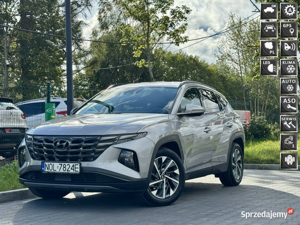 Hyundai Tucson 16 150 48V MILDHYBRID LED Automat przyciemniane szyby Mrągowo