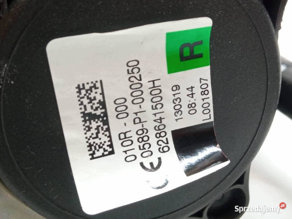 PAS BEZPIECZEŃSTWA PRAWY PRZÓD PASAŻERA Bmw X6