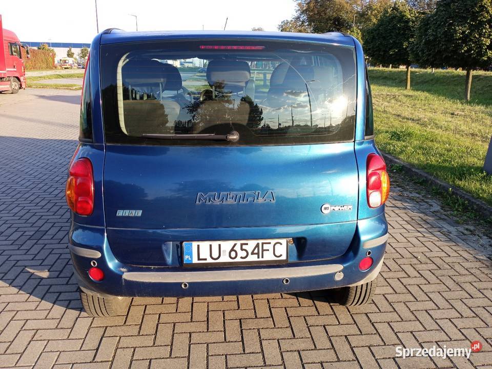 Fiat Multipla Bipower klasyk youngtimer elektryczne lusterka Lublin sprzedam