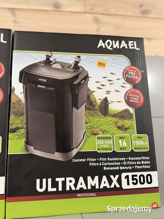 Filtr zewnętrzny AQUAEL Ultramax 1500 do