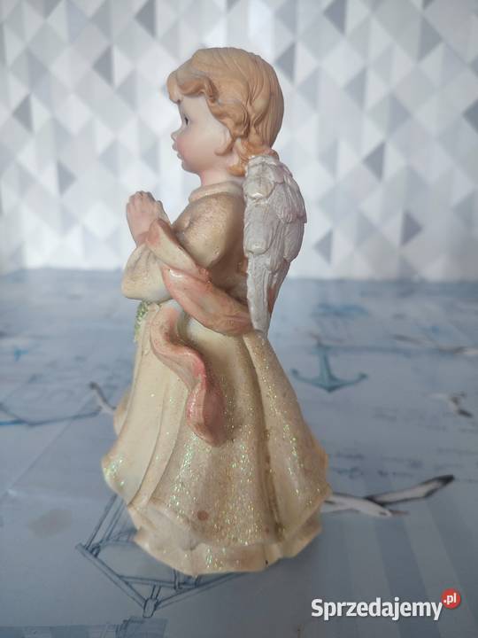 Aniołek porcelanowa figurka 20 Ruda Śląska