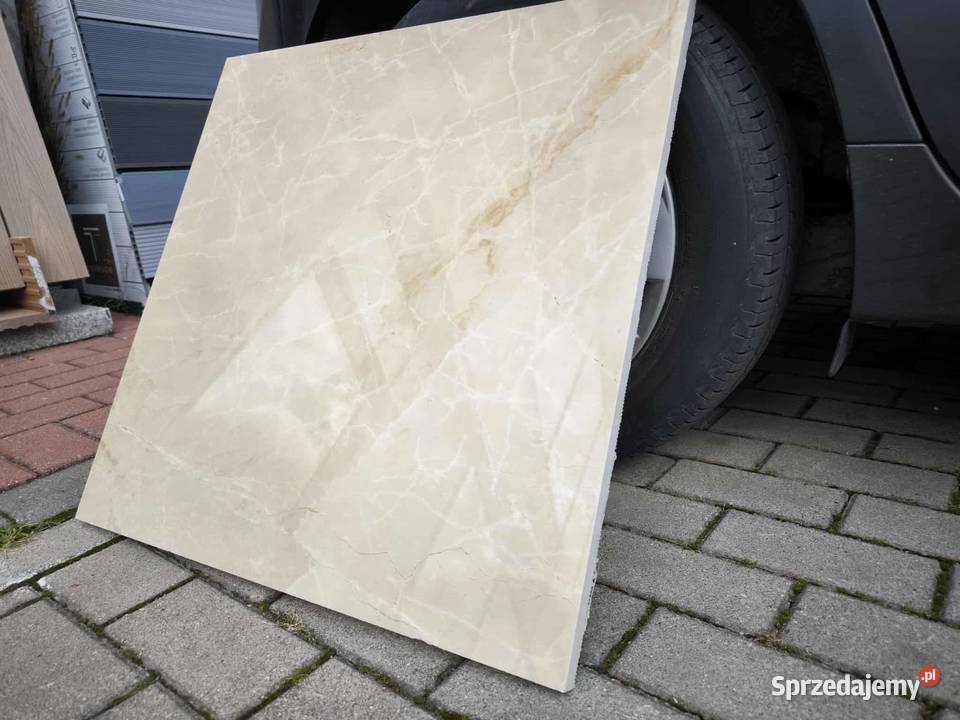 Płytki Marmur Crema Marfil polerowany 60x60x2 Szczecin