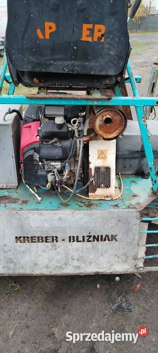 Zacieraczka do betonu Kleber dwutalerzowa Namysłów