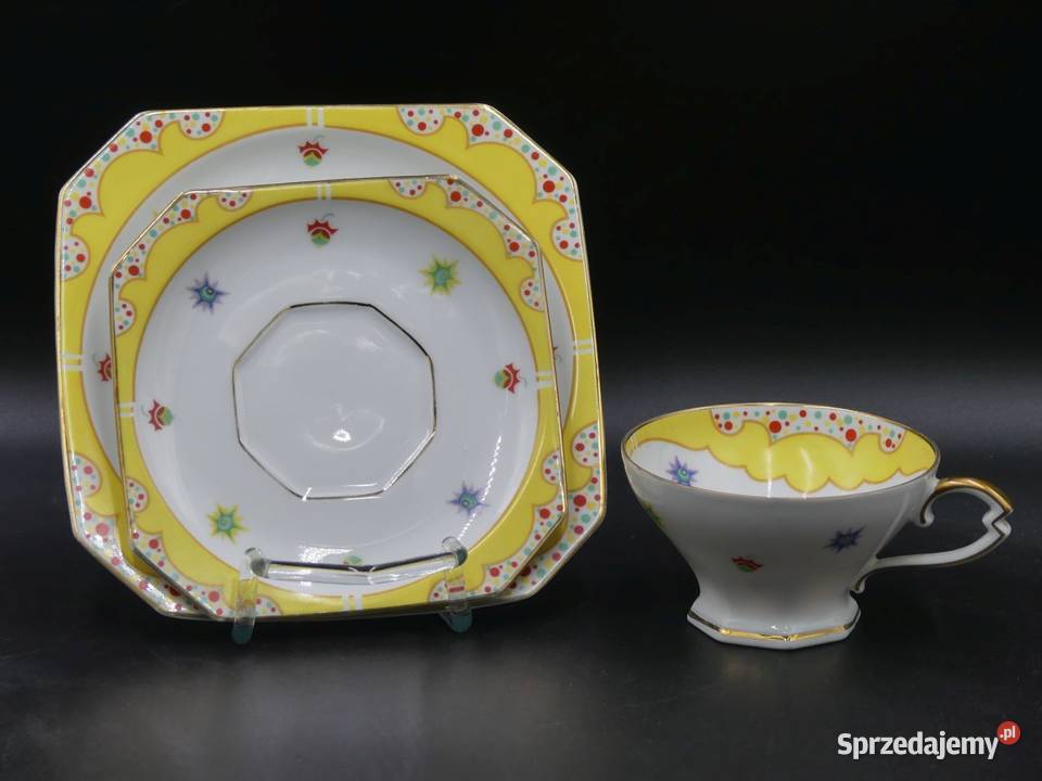 Urokliwe trio Hutschenreuther 1939 45 wielkopolskie Poznań
