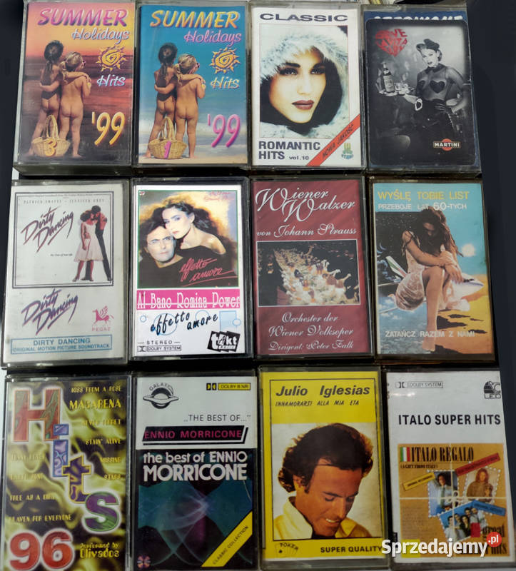 kasety magnetofonowe z muzyka rozrywkowa Wrocław