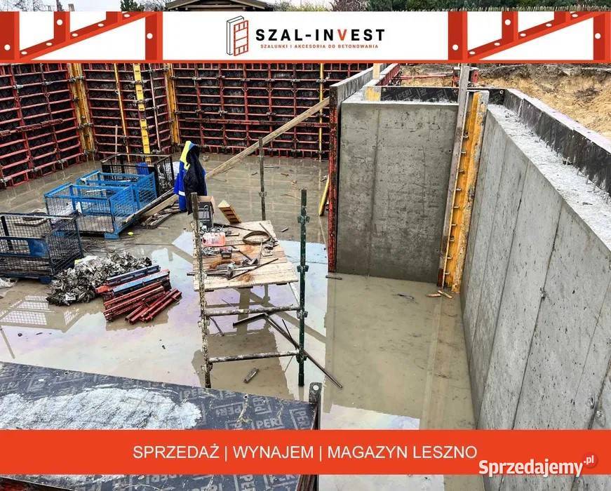 Wynajem i sprzedaż szalunków fundamentowych Systemy mocowań wielkopolskie Leszno