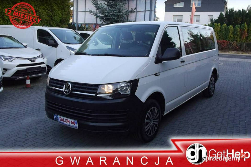 Volkswagen Transporter Długi 20tdi 150 9 osob ASR (kontrola trakcji) śląskie Częstochowa