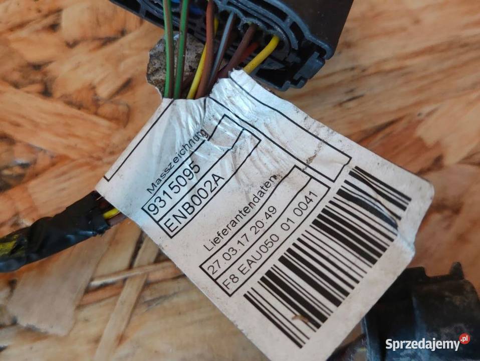 Wiązka Instalacja Zderzaka Tył PDC BMW X3 F25 wielkopolskie Pleszew sprzedam