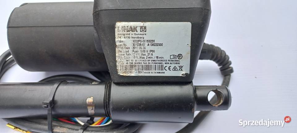 Siłownik elektryczny rosiewacza kverneland lubelskie