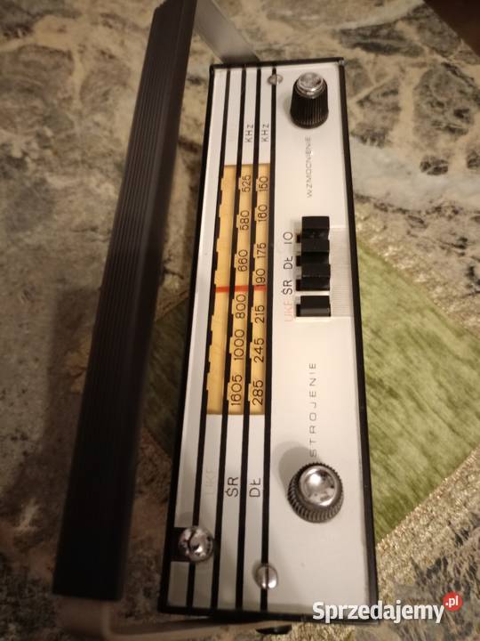 Zabytkowe Radio Mariola Unitra Eltra PRL Drawski Młyn