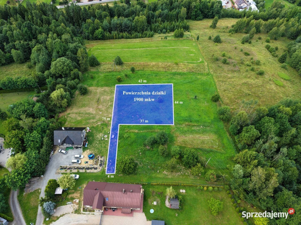 DZIAŁKA BUDOWLANA JORDANÓW Sprzedaż Jordanów