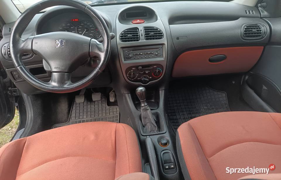 Peugeot 206 SW 14 2004 162 klimatyzacja kurtyny powietrzne małopolskie