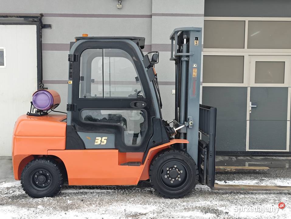 Wózek Hangcha CPQD35 35T Lpg 2018r Ogrzewana Sandomierz sprzedam