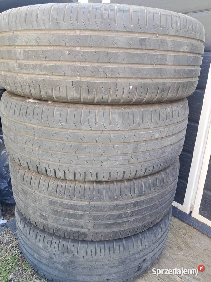 4 opony 215 55 17 letnie Continental Piaseczno sprzedam
