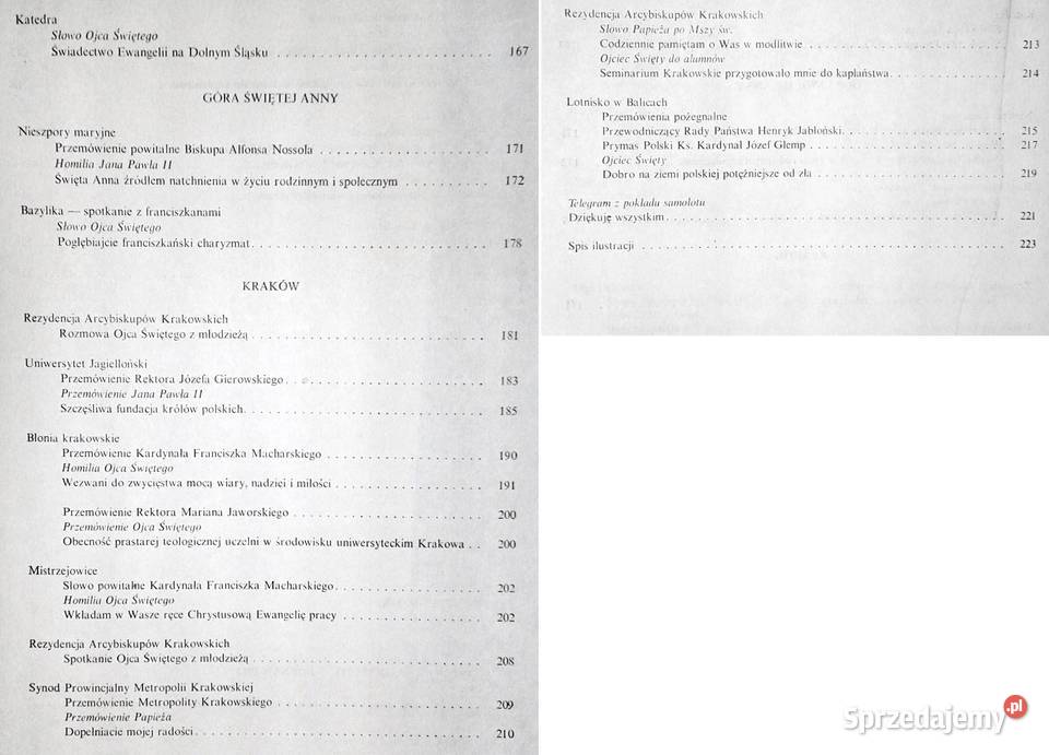 Wytrwajcie w miłość Druga pielgrzymka Jana Pawła Rok wydania 1987 Chełm