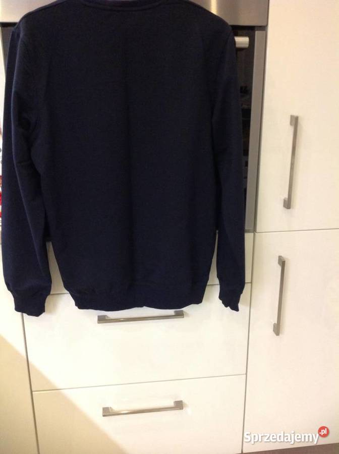 Granatowa Bluza Męska M Nowa