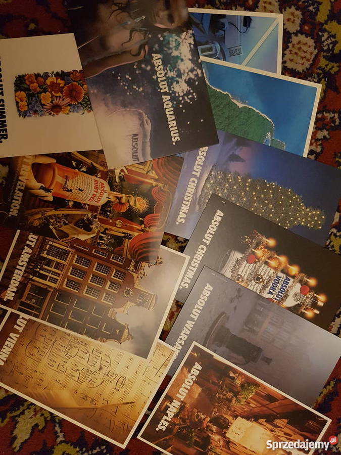 Pocztówki absolut kolekcja 11 Warszawa