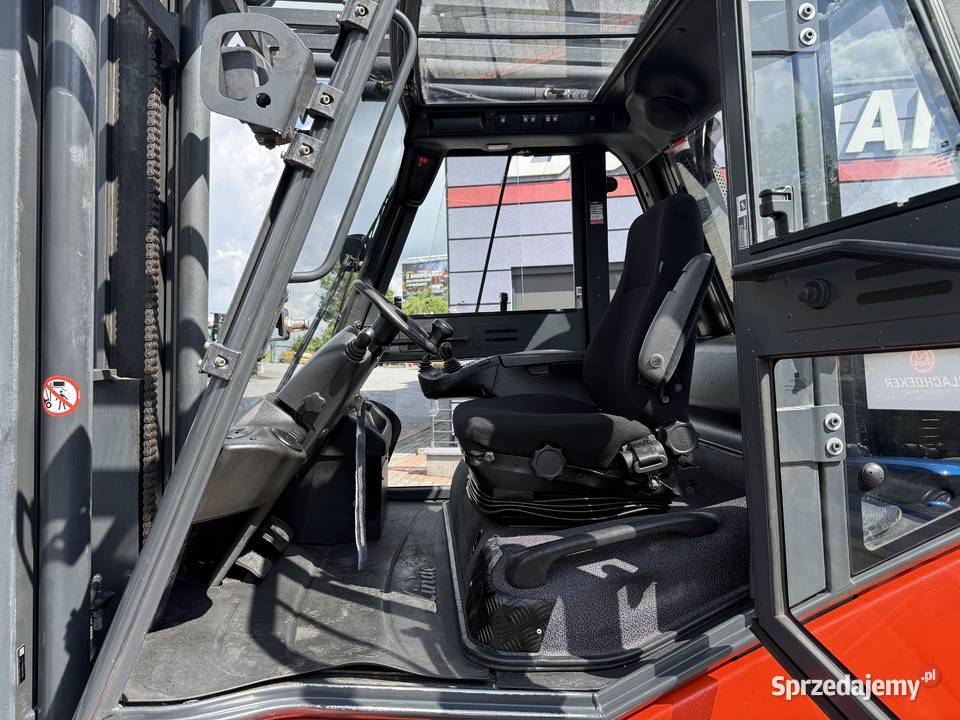 Wózek widłowy Linde H60T02 pozycjoner wideł Linde Mogilany