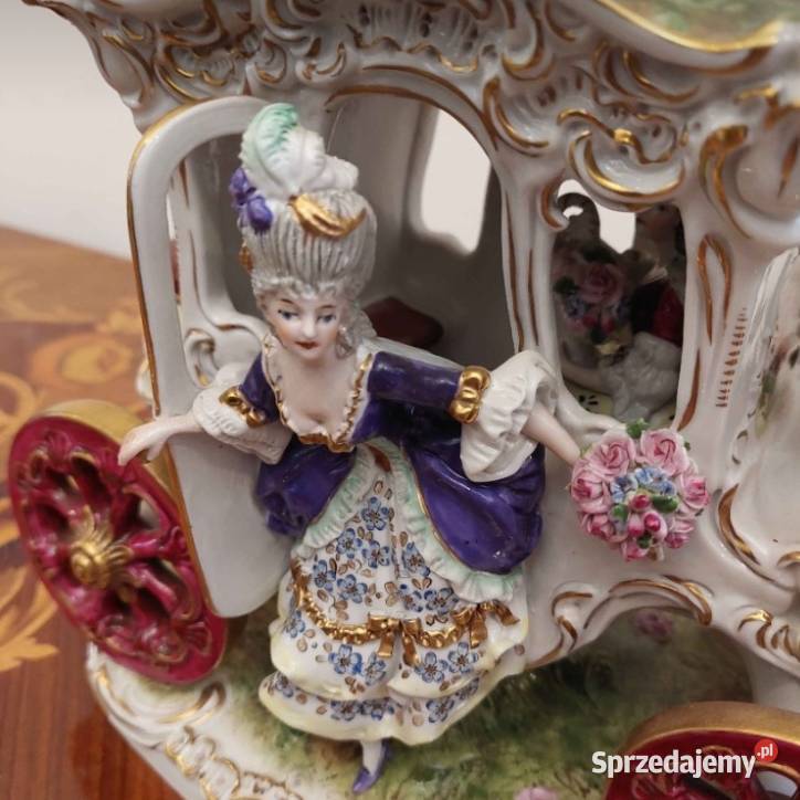 Scheibe Alsbach Porcelanowa Karoca z Figurkami Radom