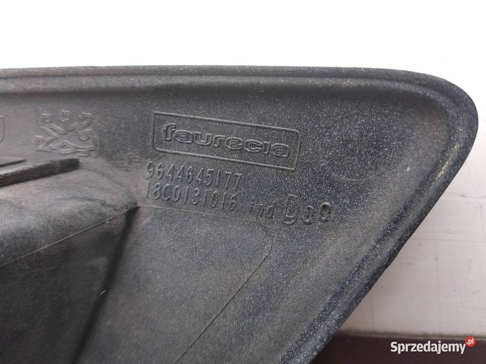 Peugeot 407 zaślepka dyszy spryskiwacza lampy łódzkie Sieradz