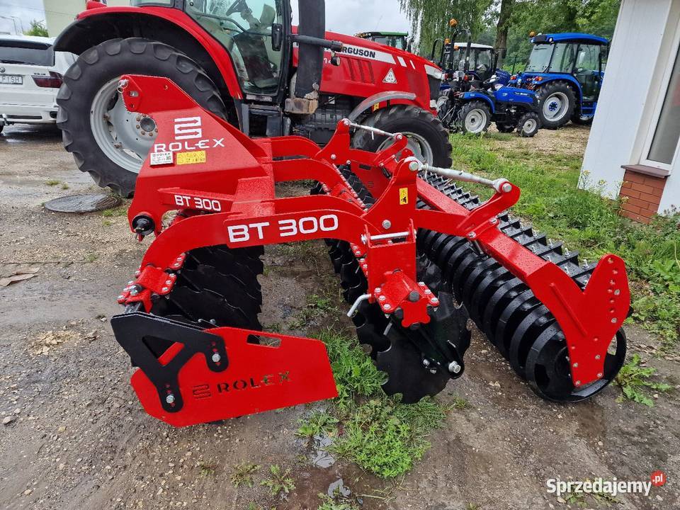 Brona talerzowa BT250 BT300 ROLEX wał Brony Kielce