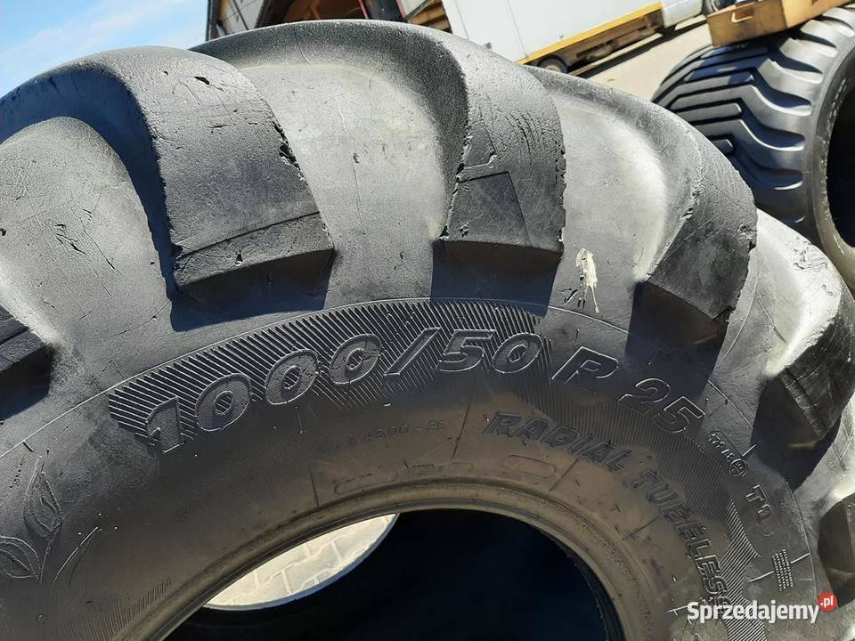 Opona używana rolnicza 100050R25 MICHELIN 25cale Zaścianki