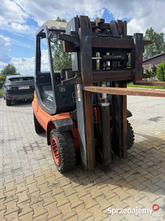 wózek widłowy LINDE H40D diesel Triplex wersja Linde