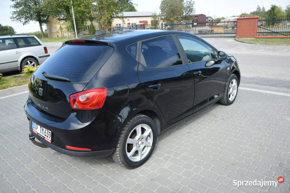 Seat Ibiza 14B Klima Oryginał Lakier 2011r czarny Majdan Sieniawski sprzedam