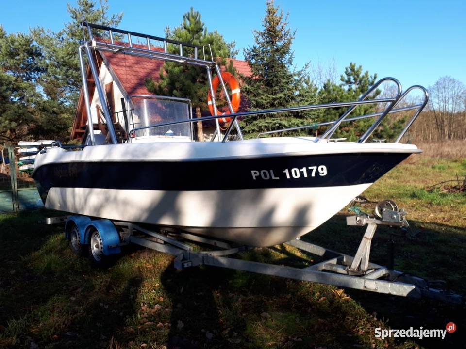 Motorówka yamaha 115 przyczepa