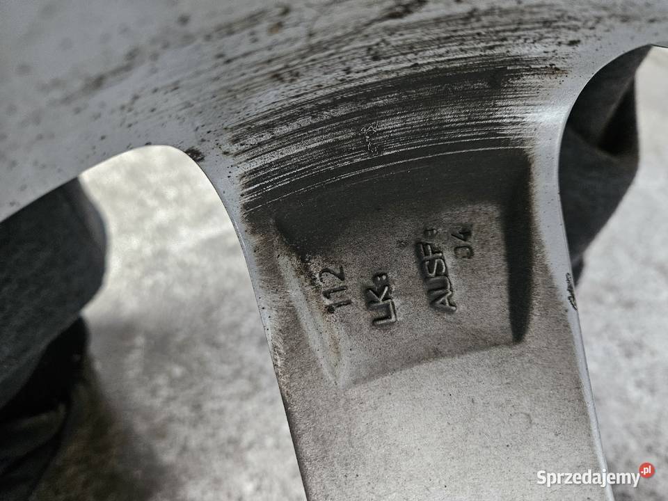 Alofelgi brock 5x112 z oponami 2454017 vw audi sprzedam