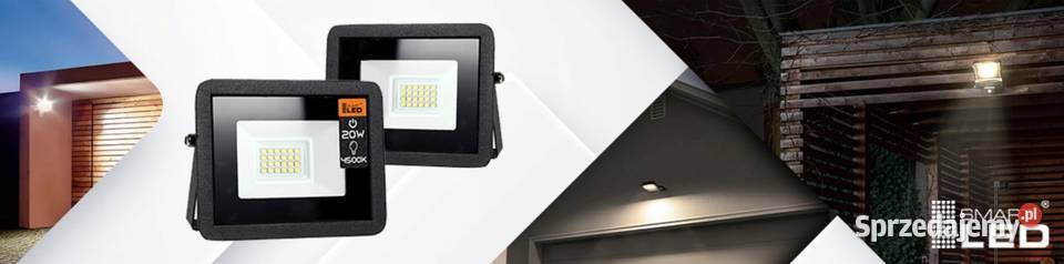 NAŚWIETLACZ LED SLIM 20W halogen lampa Wrocław sprzedam