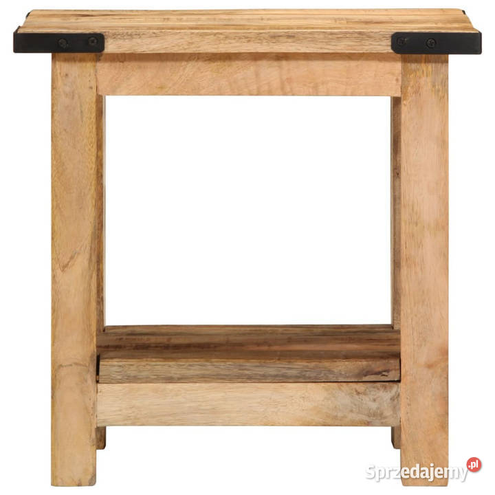 Stolik boczny 40x30x40 surowe drewno mango mazowieckie Warszawa