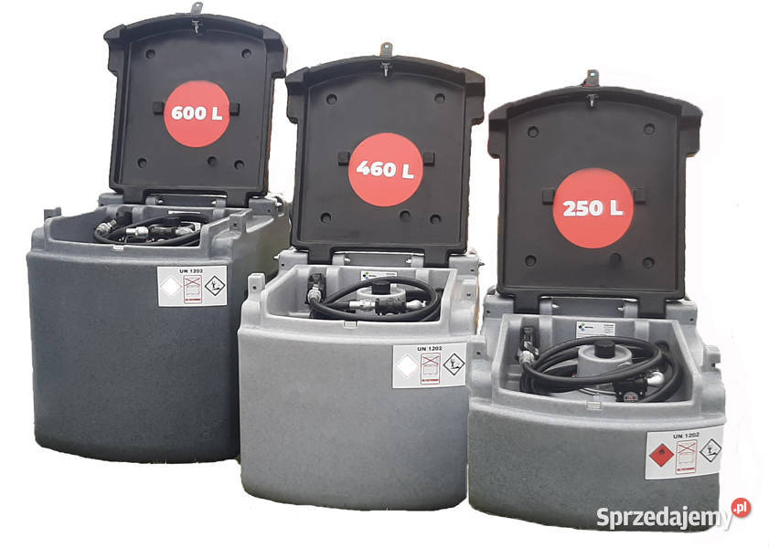 ZBIORNIK MOBI TANK NA OLEJ NAPĘDOWY 600L Warszawa