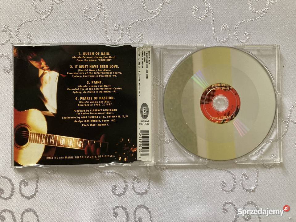 Płyta CD Single Roxette Queen Of Rain Mix Lata pop Czerwionka-Leszczyny