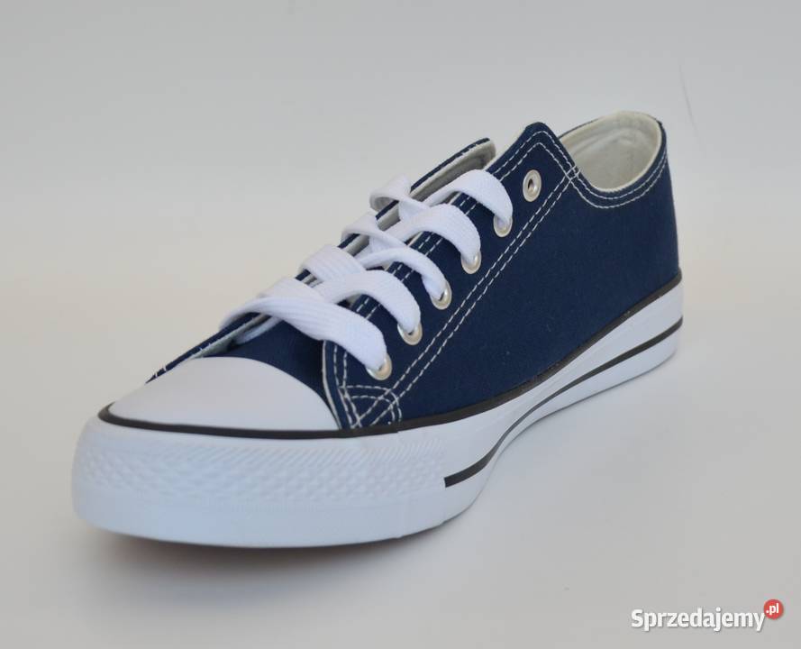 Granatowe męskie trampki rozmiar 43 Żyrardów