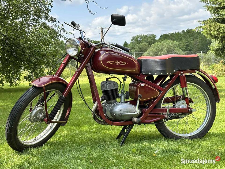 WSK 125 M06 1956 Ikona polskiej motoryzacji Nie Lublin